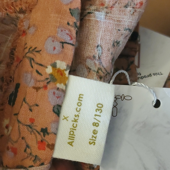 Little girl boho tunic dress - Picture 8 of 9